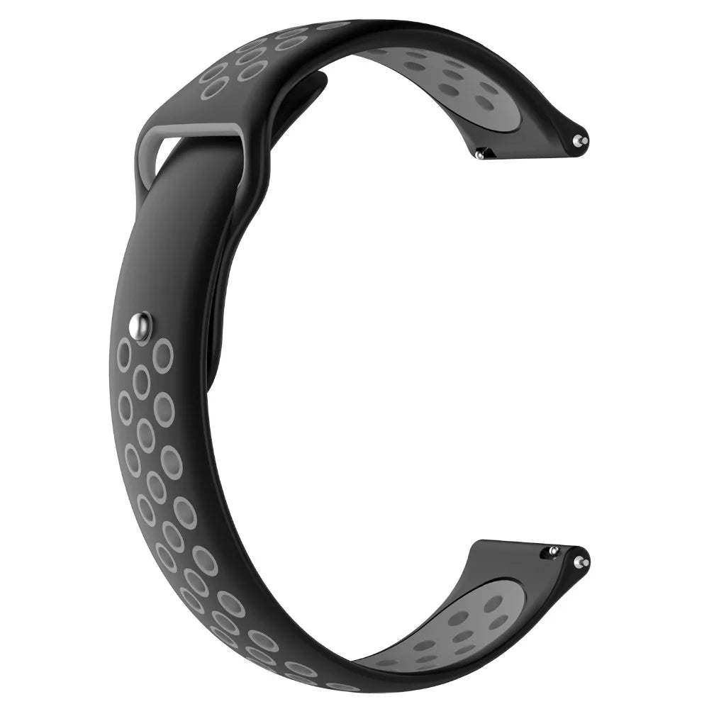 1pcs Bicolourable Silica Strap for Huami Amazfit Smart Band Fitness Tracker Accessories Belt for Huami Xiaomi Wristband Strap
