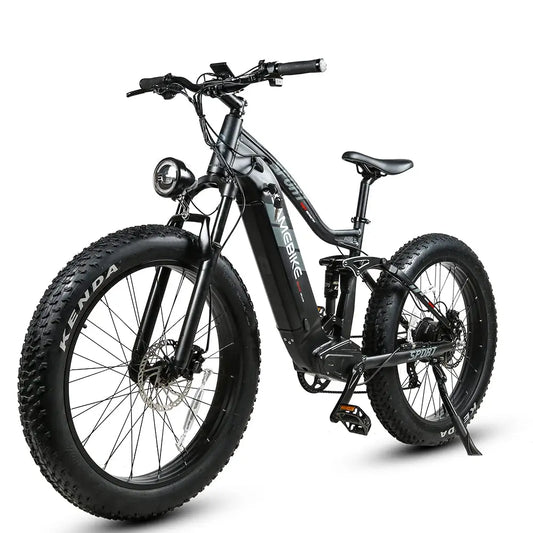 SAMEBIKE Foldable 750W 20MPH 48V Electric Bike For Adults 20" Fat Tire E-bike 62Miles MTB E-Bicycle With 17AH Removable Battery