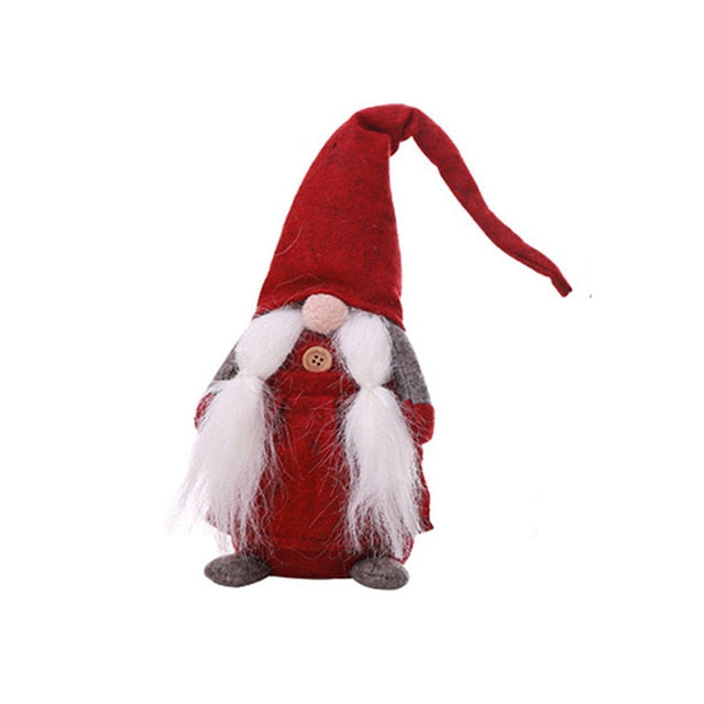 43*13cm Handmade Christmas Gnome Swedish Figurines Holiday Decoration Gifts Faceless doll toy Cute Funny High Quality L*5