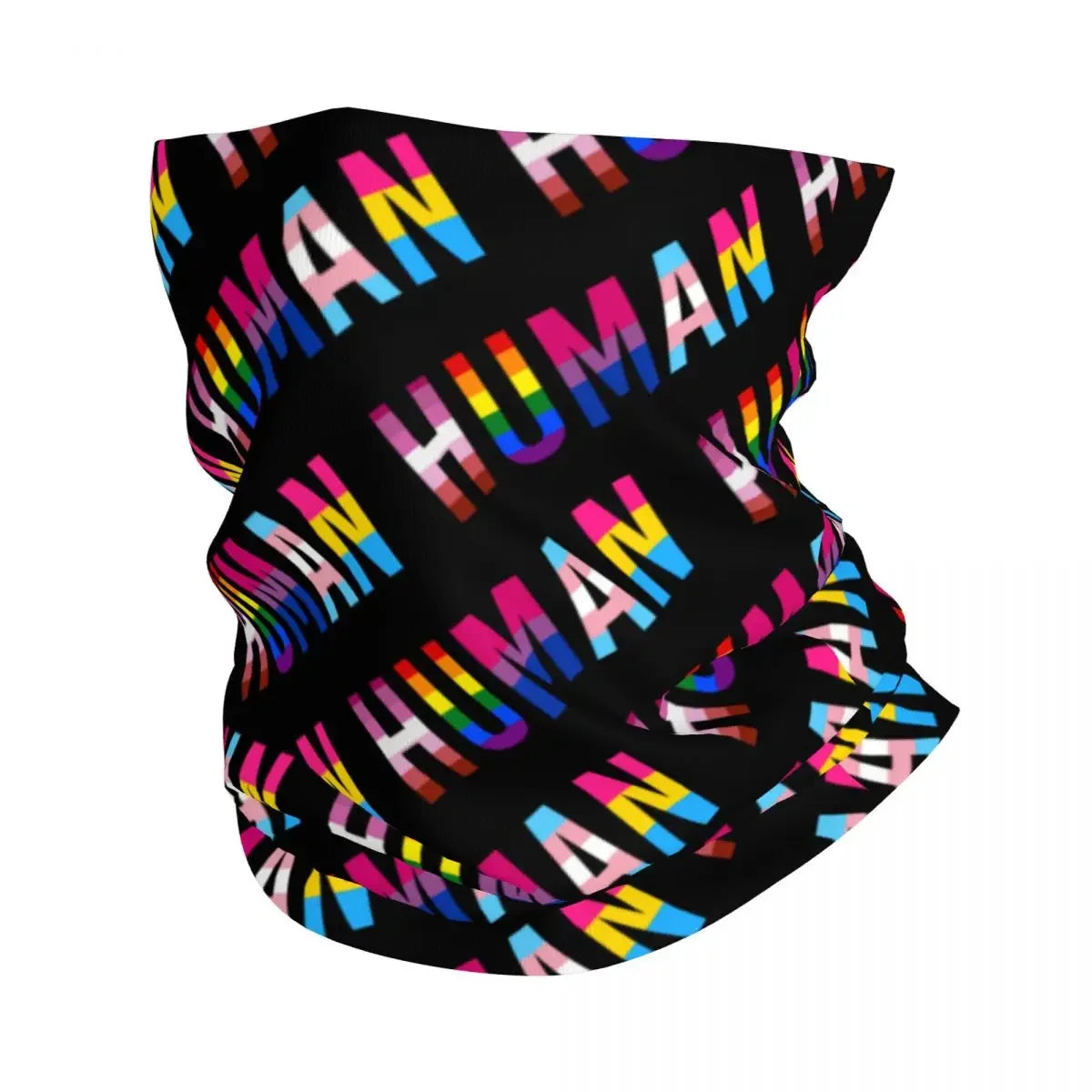 Gay Bear Paw Flag GLBT Bandana Neck Gaiter for Hiking Running Men Women Wrap Scarf LGBT Lesbian Headband Warmer