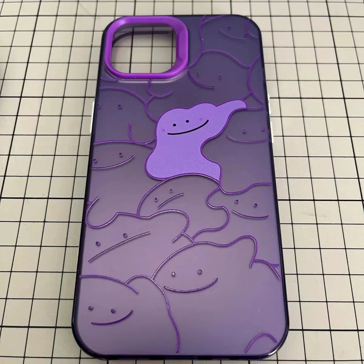 Kawaii Ditto Anti-drop Phone Case Pokémon Anime Funny Cute Protective Case for IPhone 11 12 13 14 15 Pro Max