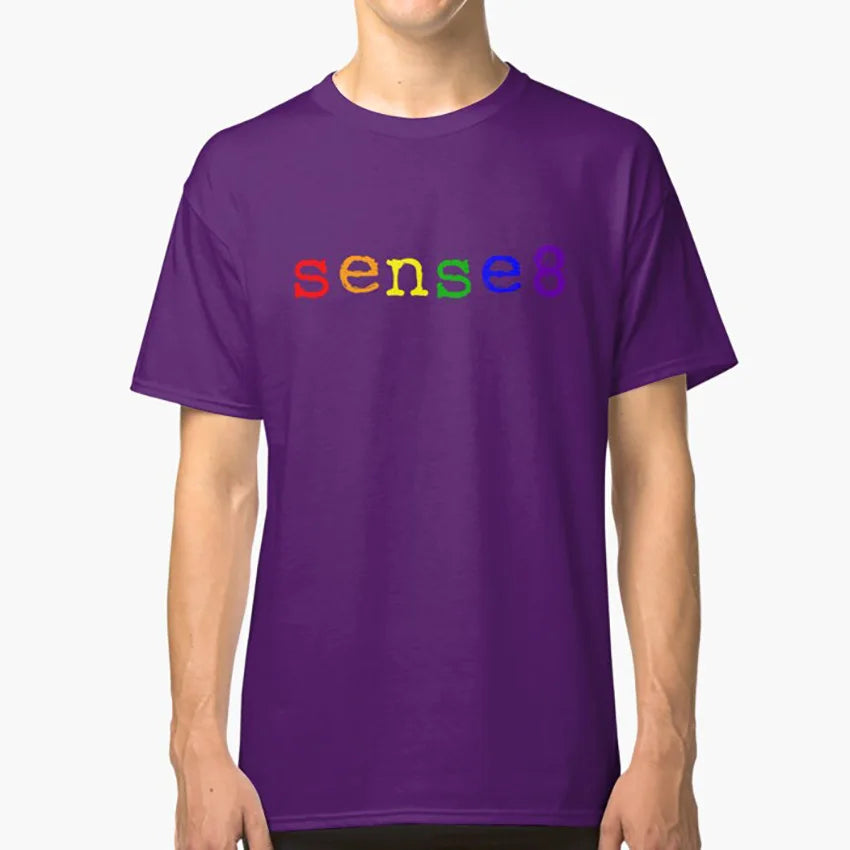 Rainbow Sense8 Logo T Shirt Sense8 Sensate Rainbow Logo Lgbt Lgbtq Gay Queer