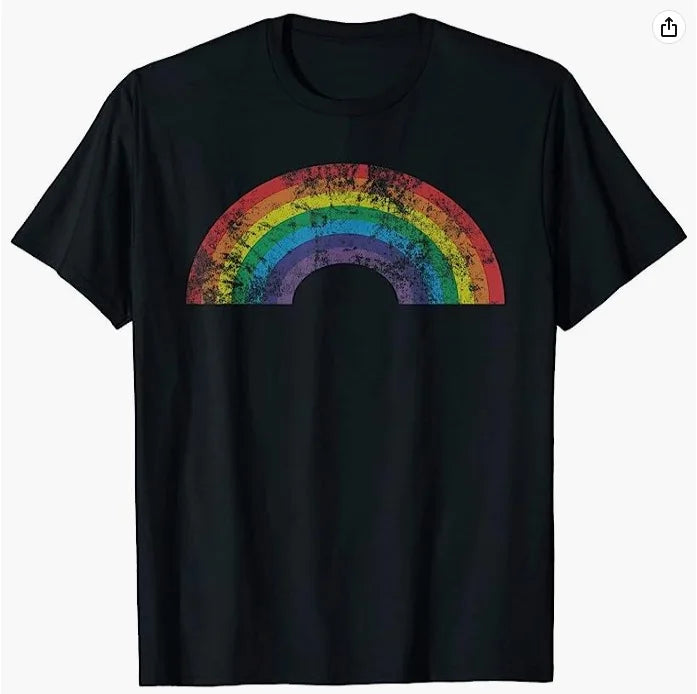 I'M NOT GAY.   I'M SUPER GAY Funny Lesbian Pride Rainbow T Shirt Tee Tops Fashion Summer New Pride T-shirt Streetwear Gay Gifts