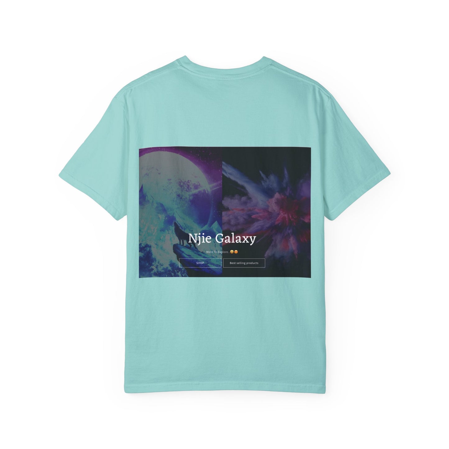 Njie Galaxy Unisex Garment-Dyed T-shirt