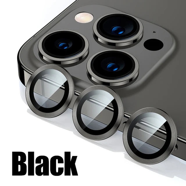 Diamond Metal Camera Lens Protector Glass For iPhone 15 Pro Max 14 Plus 13 Mimi 14 13 12 Pro Camera Lens Protective Full Film