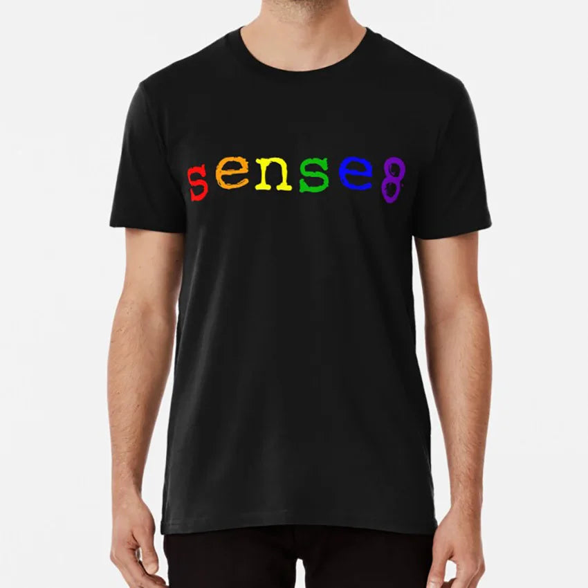 Rainbow Sense8 Logo T Shirt Sense8 Sensate Rainbow Logo Lgbt Lgbtq Gay Queer