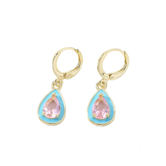 Popular Water Drops Love Earrings for Women