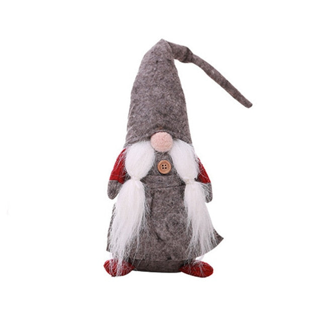 43*13cm Handmade Christmas Gnome Swedish Figurines Holiday Decoration Gifts Faceless doll toy Cute Funny High Quality L*5