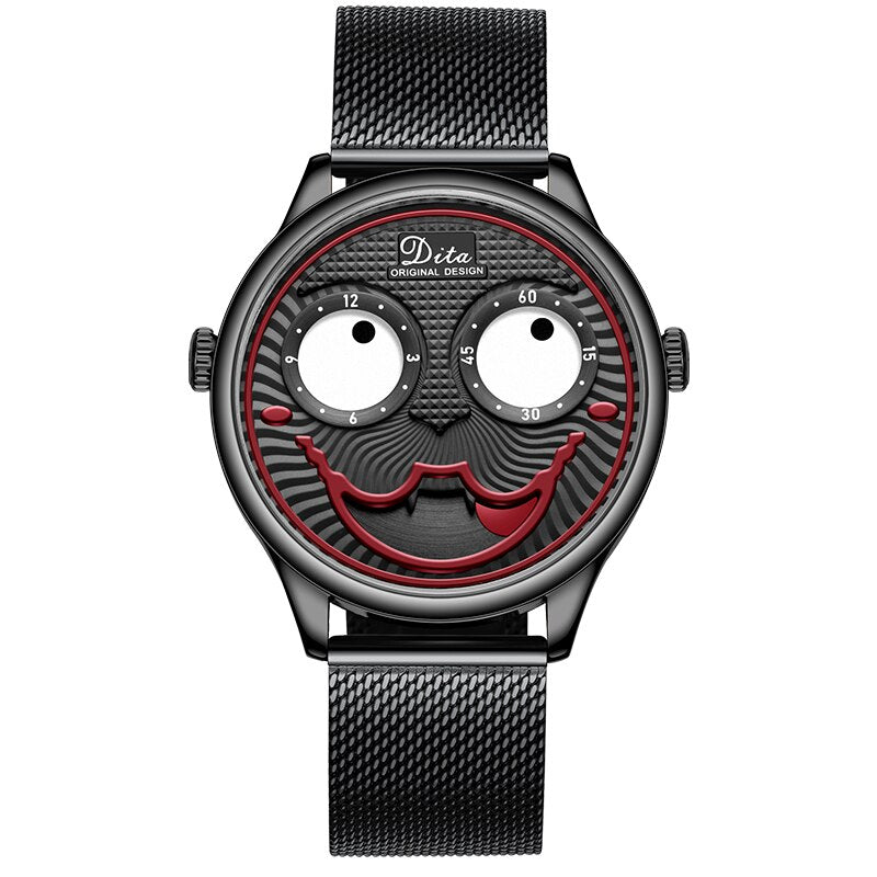 New Arrival Joker Watch Men Top Brand Luxury Fashion Personality Alloy Quartz Watches Mens Limited Edition Designer Watch