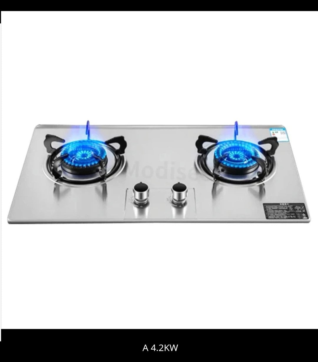 8.5Kw Gas Stove Dual Stove Household Embedded Natural Gas Liquefied Gas Timing Stove Fierce Fire Stove Desktop Dual-Use Kitchen