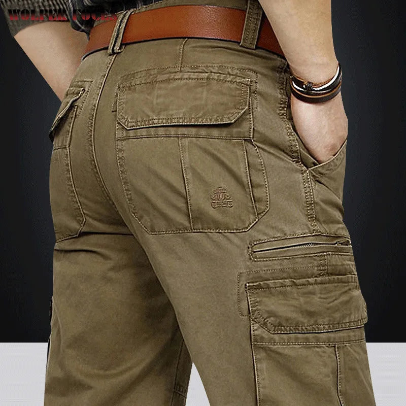 Man Pants Casual Pants Outdoor Men Trousers Hiking Set Cargo Tactical Pants Men Work Wear Trainning Exercise Suit Mens Clothing