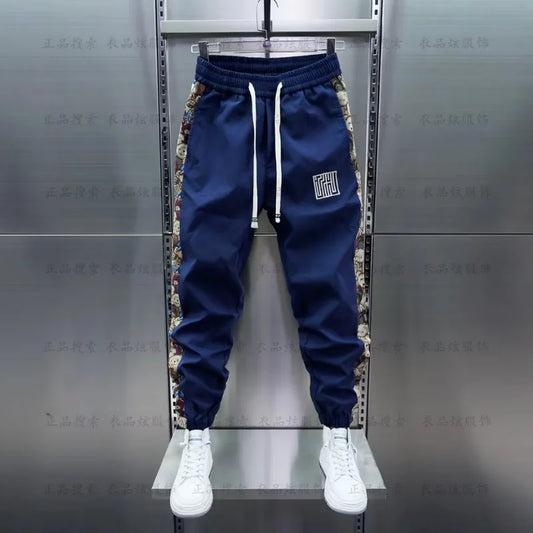 2023 Spring Autumn Men's Trousers Hip Hop Fashion Streetwear Joggers Pants Men Casual Men Clothing Elastic Waist Sweatpants Men