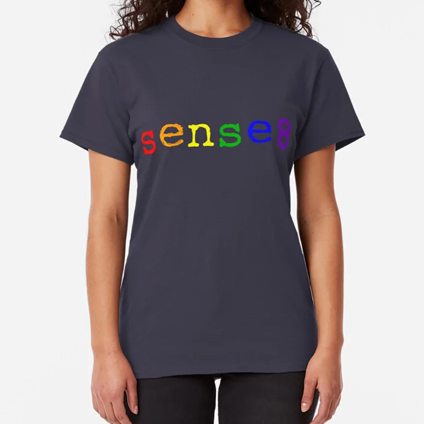 Rainbow Sense8 Logo T Shirt Sense8 Sensate Rainbow Logo Lgbt Lgbtq Gay Queer