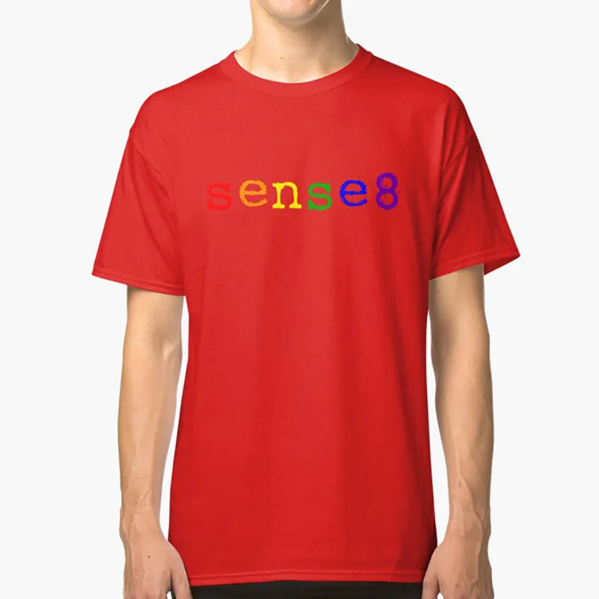 Rainbow Sense8 Logo T Shirt Sense8 Sensate Rainbow Logo Lgbt Lgbtq Gay Queer