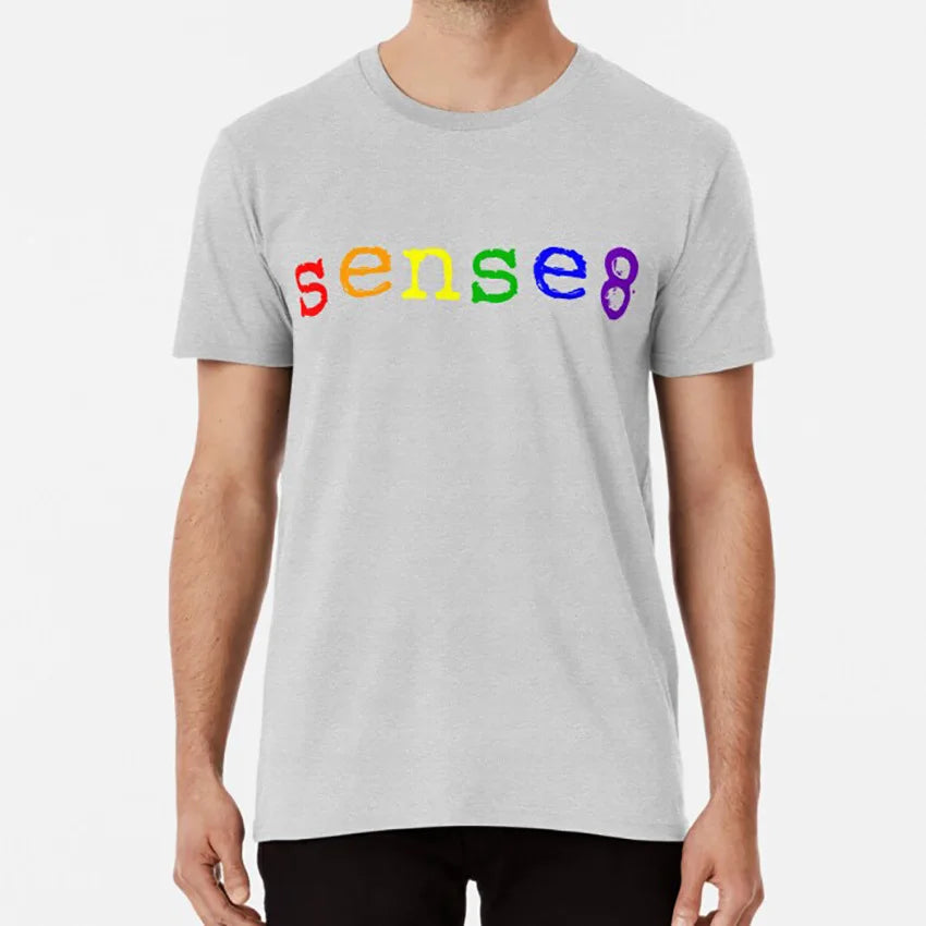 Rainbow Sense8 Logo T Shirt Sense8 Sensate Rainbow Logo Lgbt Lgbtq Gay Queer