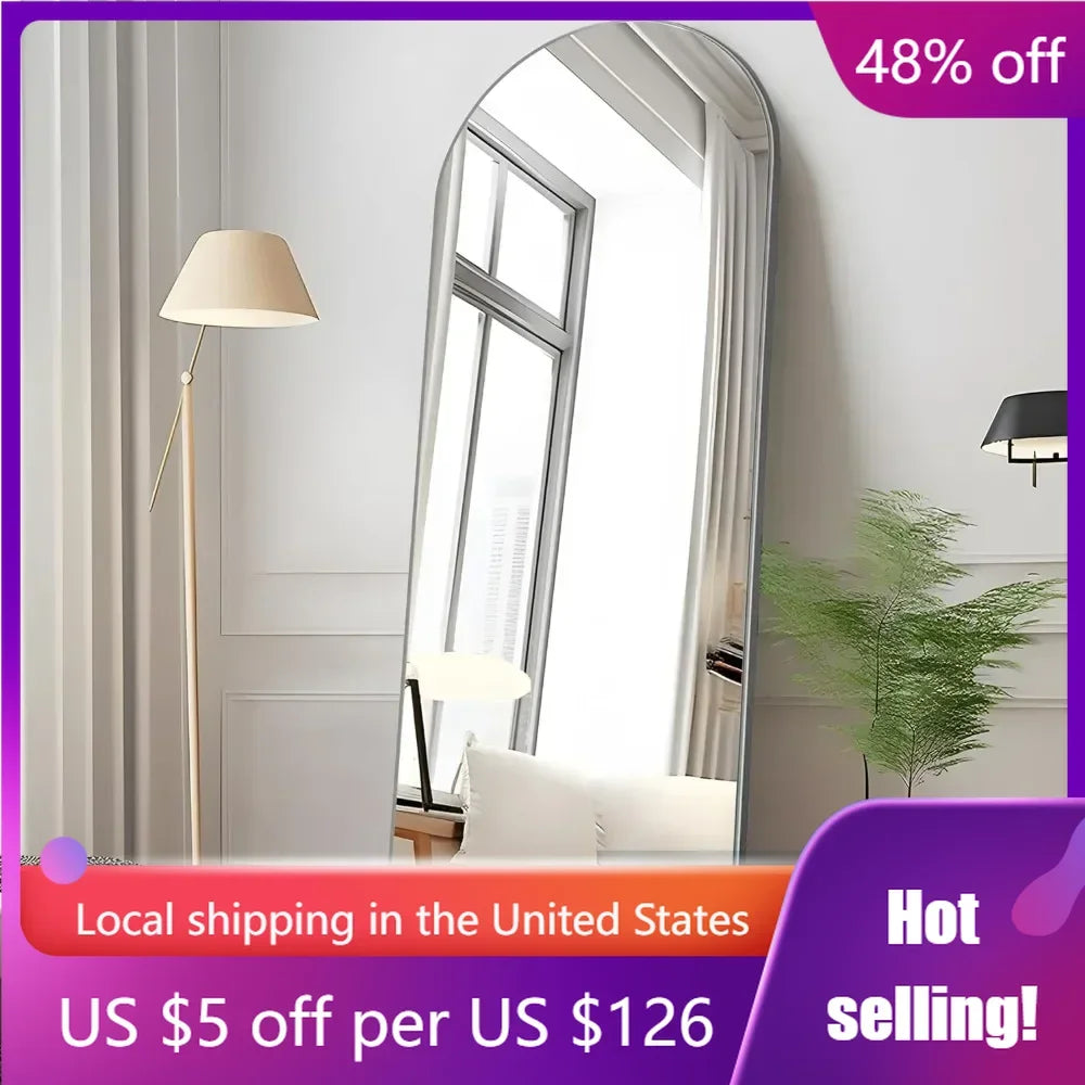 Wall Mirror Full Length Mirrors for Room Body Bedroom Led Floor Large Big Home Decoration Standing Long Aesthetic Freight free